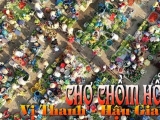 ĐỘC ĐÁO chợ “chồm hổm”  Vị Thanh - Hậu Giang