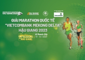 Giải Marathon Quốc tế "Vietcombank Mekong Delta" Hậu Giang 2023
